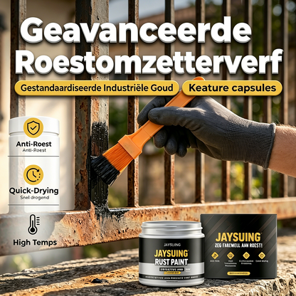 Water-based safe rust remover for metal repair