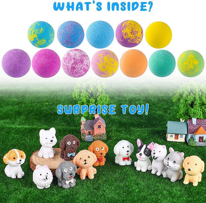 Bath Bombs for Kids with Toys Inside