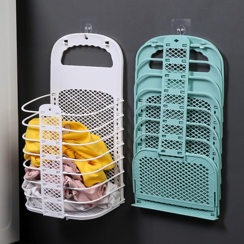 Collapsible Plastic Dirty Clothes Basket