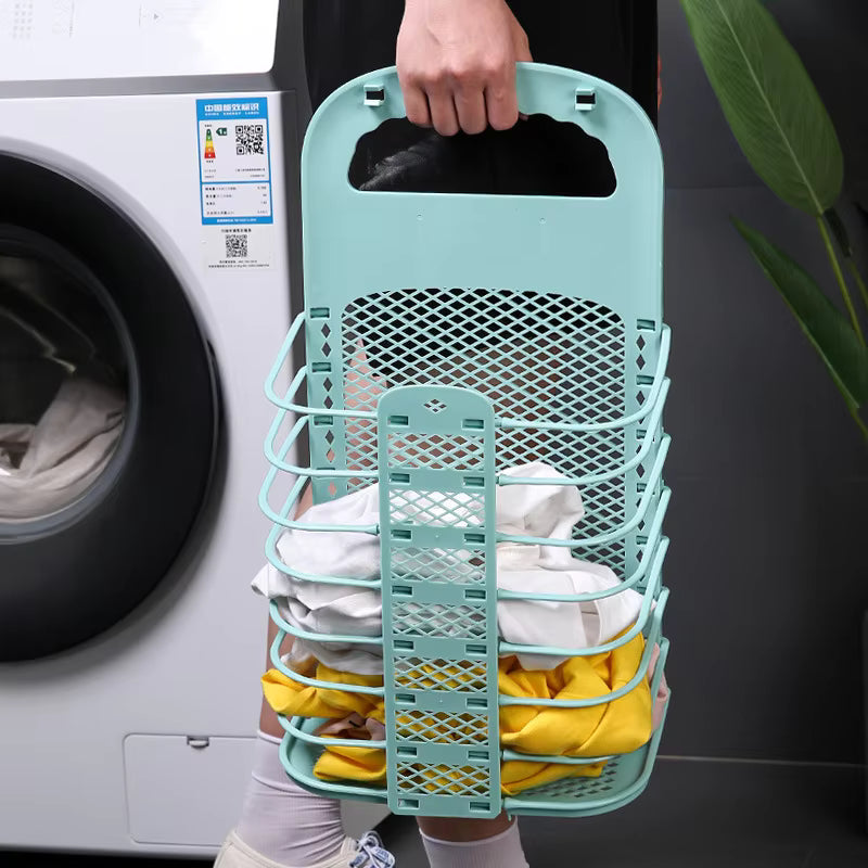 Collapsible Plastic Dirty Clothes Basket