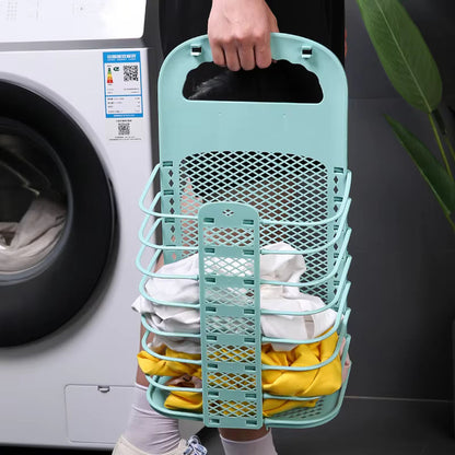Collapsible Plastic Dirty Clothes Basket