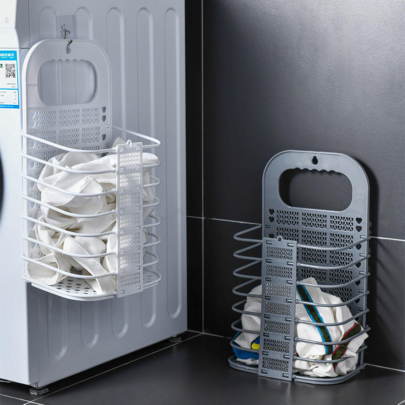 Collapsible Plastic Dirty Clothes Basket