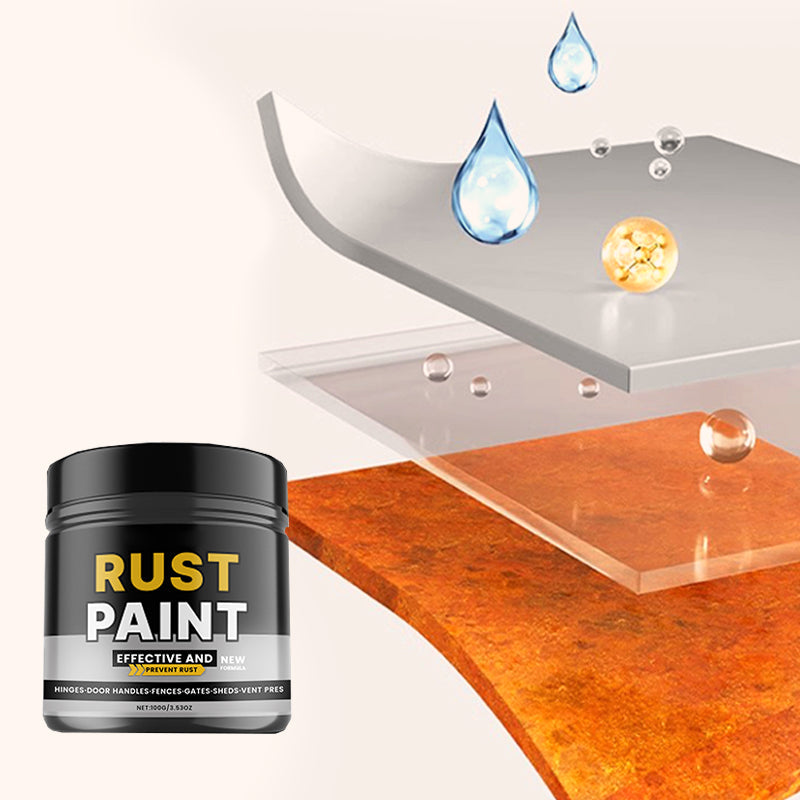 Water-based safe rust remover for metal repair