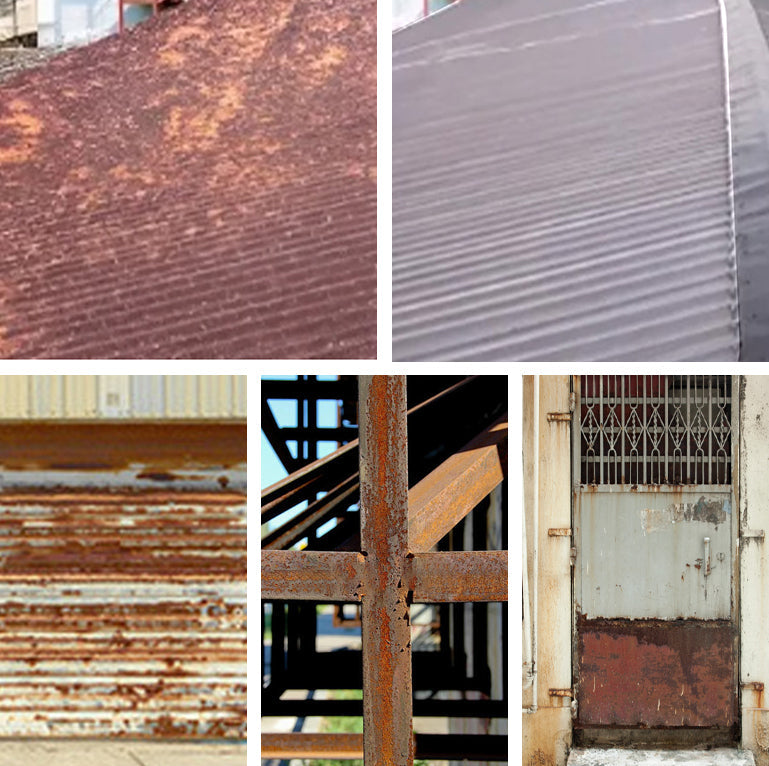Water-based safe rust remover for metal repair