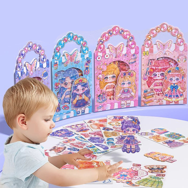 Magnetic Wearable Dolls for Kids