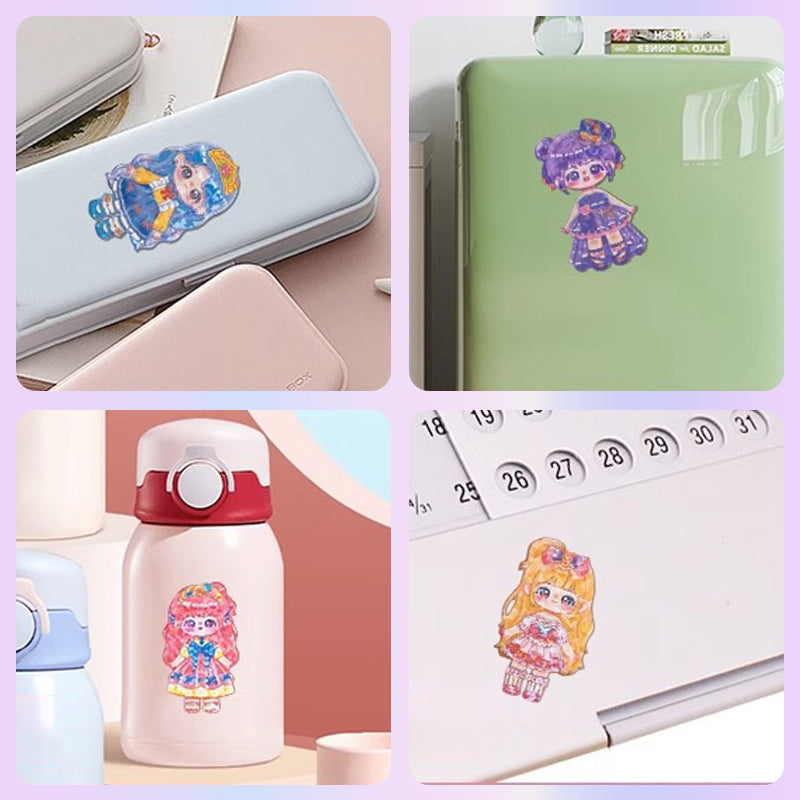 Magnetic Wearable Dolls for Kids