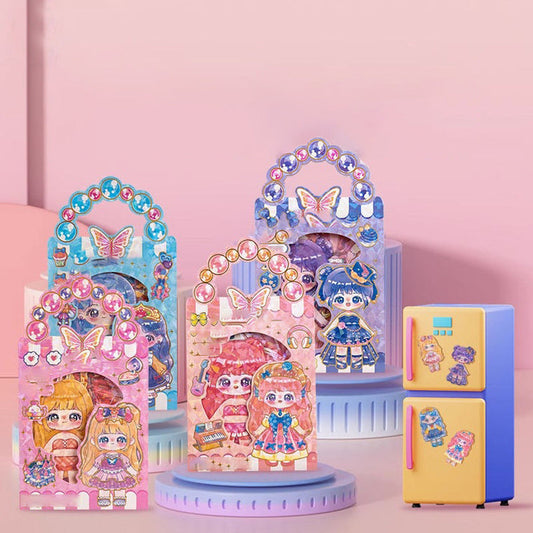 Magnetic Wearable Dolls for Kids